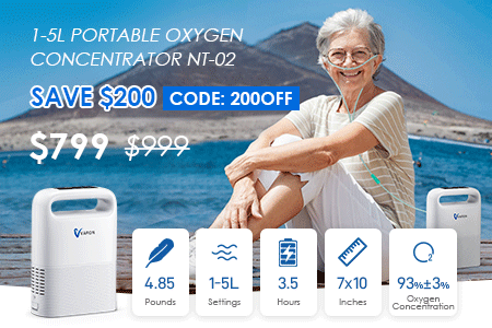 A Comprehensive Comparison: NT-01 vs NT-02 Portable Oxygen Concentrators