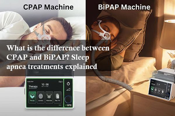 What is the difference between CPAP and BiPAP? Sleep apnea treatments explained