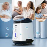 Upgraded VARON 1-7 L/min Home Oxygen Concentrator 105W Pro