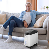 Upgraded VARON 1-7 L/min Home Oxygen Concentrator 105W Pro