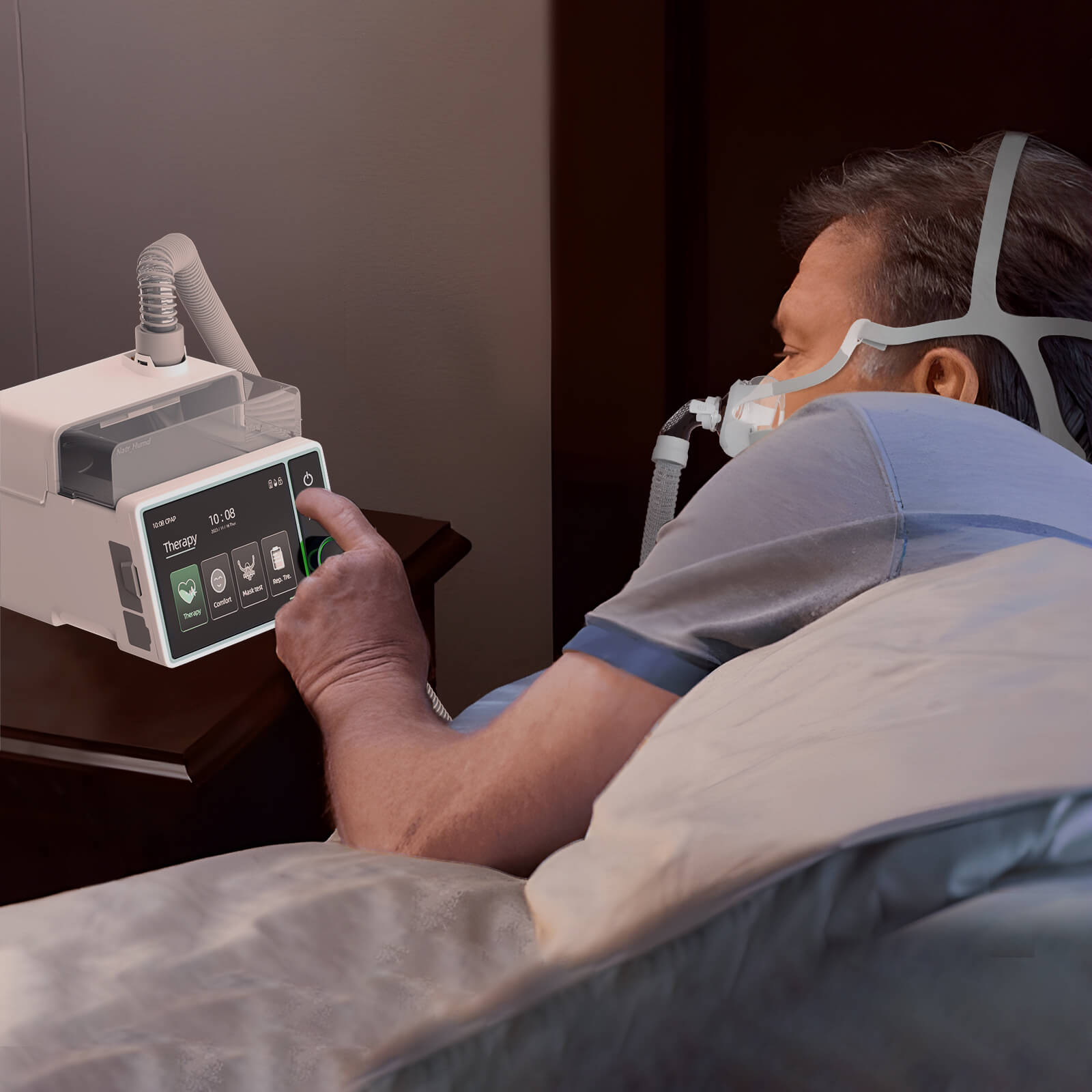Cpap Ico New Arrival Sunnygrand 20A CPAP Machine with HumidAir – OXYGENSOLVE