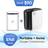 Portable Oxygen Concentrator NT-01+ Home Oxygen Concentrator101W