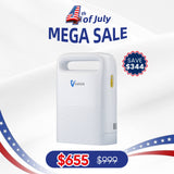 Best Selling🔥4.85lbs Lightweight 1-5L Portable Oxygen Concentrator NT-02