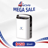 Upgraded VARON 1-5L Pulse Flow Portable Oxygen Concentrator NT-01