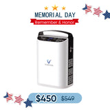 Upgraded VARON 1-5L Pulse Flow Portable Oxygen Concentrator NT-01