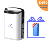 Upgraded VARON 1-5L Pulse Flow Portable Oxygen Concentrator NT-01