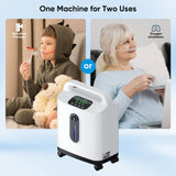 Lightest 1-8L/min Home Oxygen Concentrator DF-011