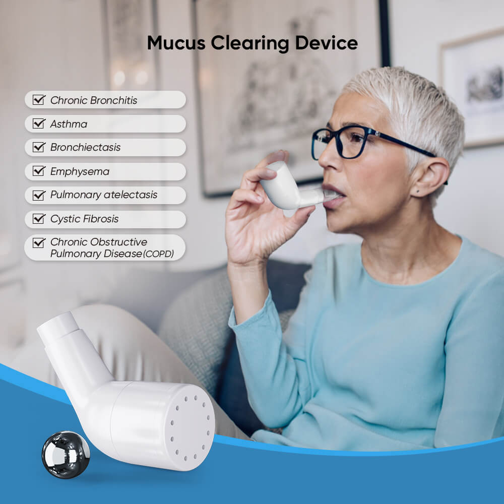 Mucus Clearing Device | Breathing Trainer