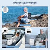 NEW  Arrival VARON 1-6L Continuous Flow Portable Oxygen Concentrator NT-06