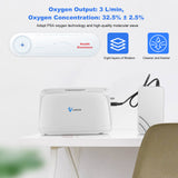 VARON 3L/min Portable Oxygen Concentrator NT-03