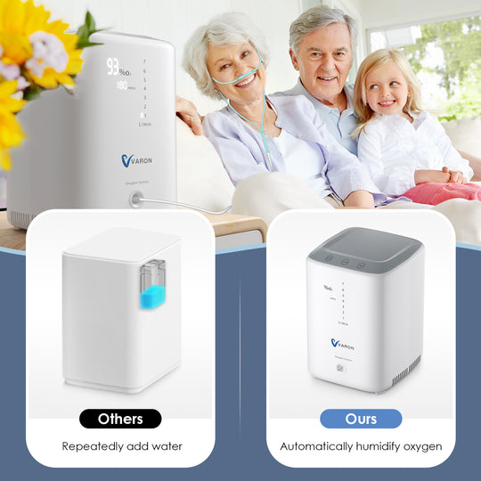 Best Selling🔥1-7L Home Oxygen Concentrator NT-04| 42 dB | Lightweight